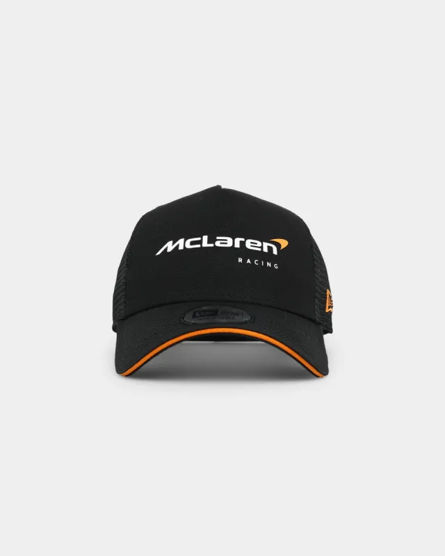 New Era McLaren A-Frame Trucker Black sold by Culture Kings
