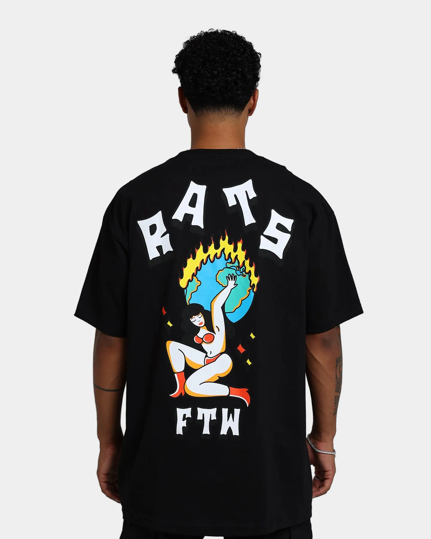 Rats Get Fat FTW T-Shirt Black sold by Culture Kings product image thumbnail 5