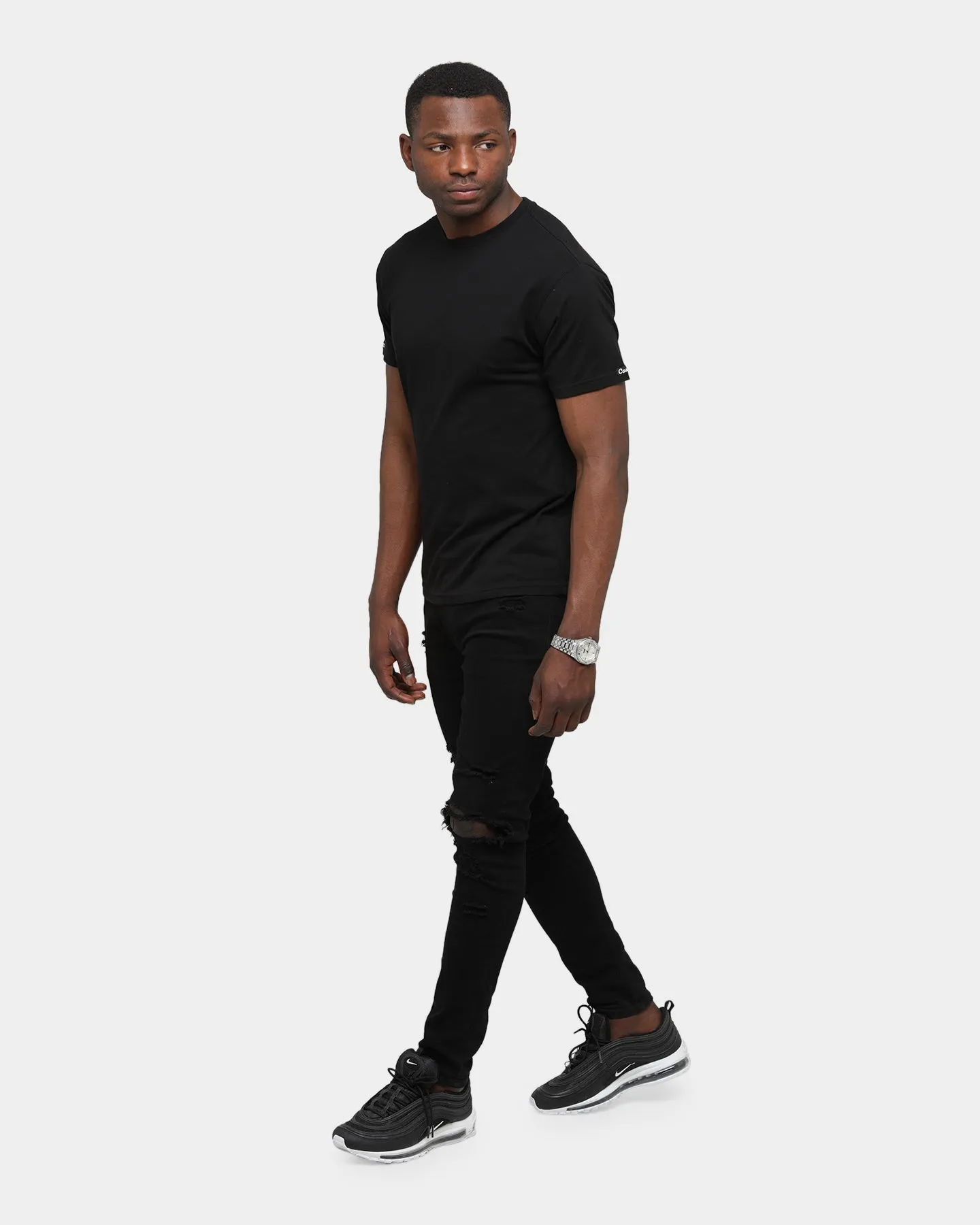 Crooks & Castles Crooks Blank T-Shirt Black sold by Culture Kings product image thumbnail 2
