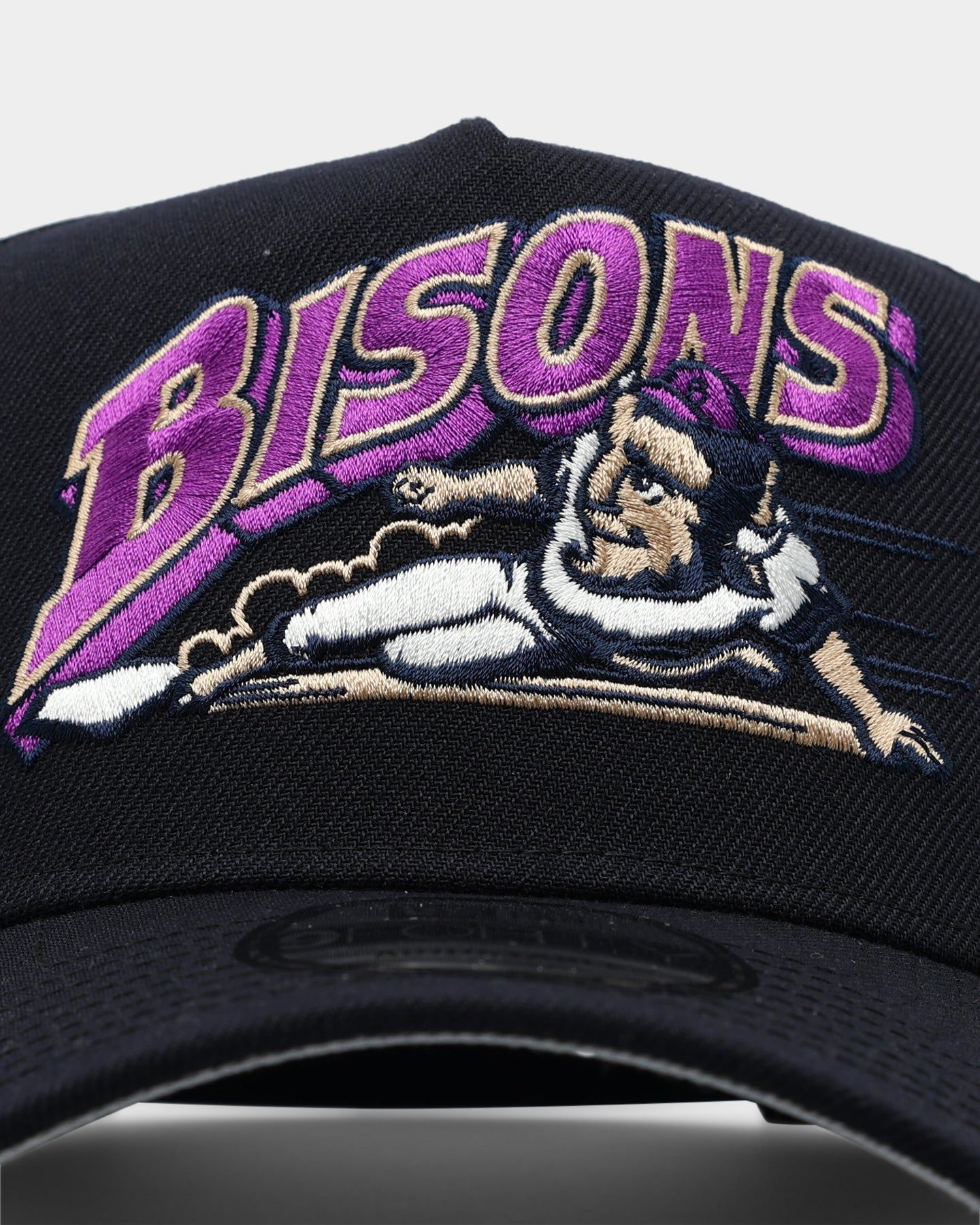 New Era Buffalo Bisons 'Acai' 9FORTY A-Frame Snapback Navy/Magenta sold by Culture Kings product image thumbnail 5