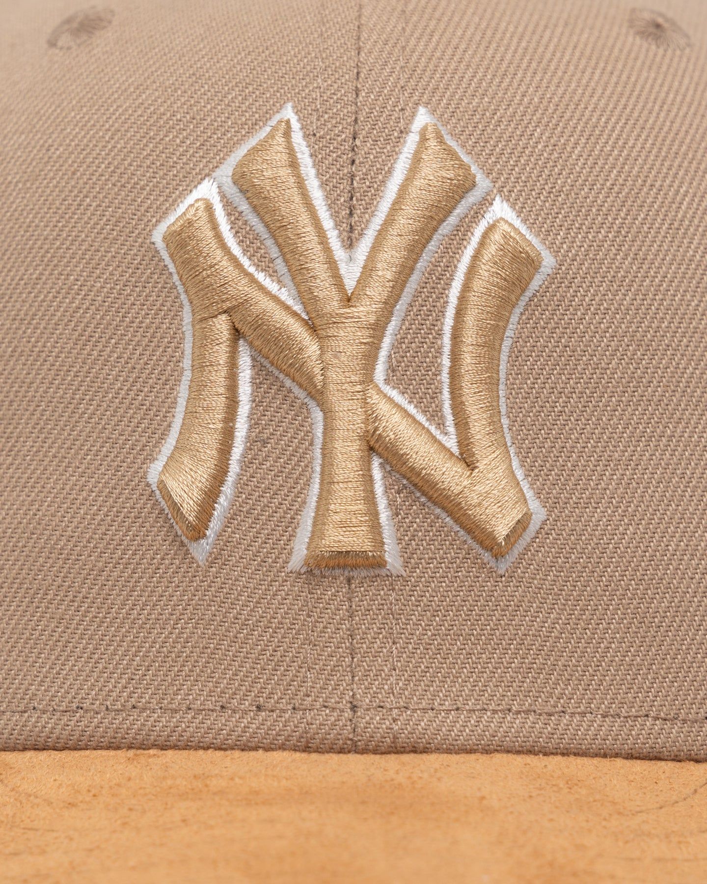 New Era New York Yankees 'Desert Suede' 59FIFTY Fitted Camel/Wheat sold by Culture Kings product image thumbnail 5