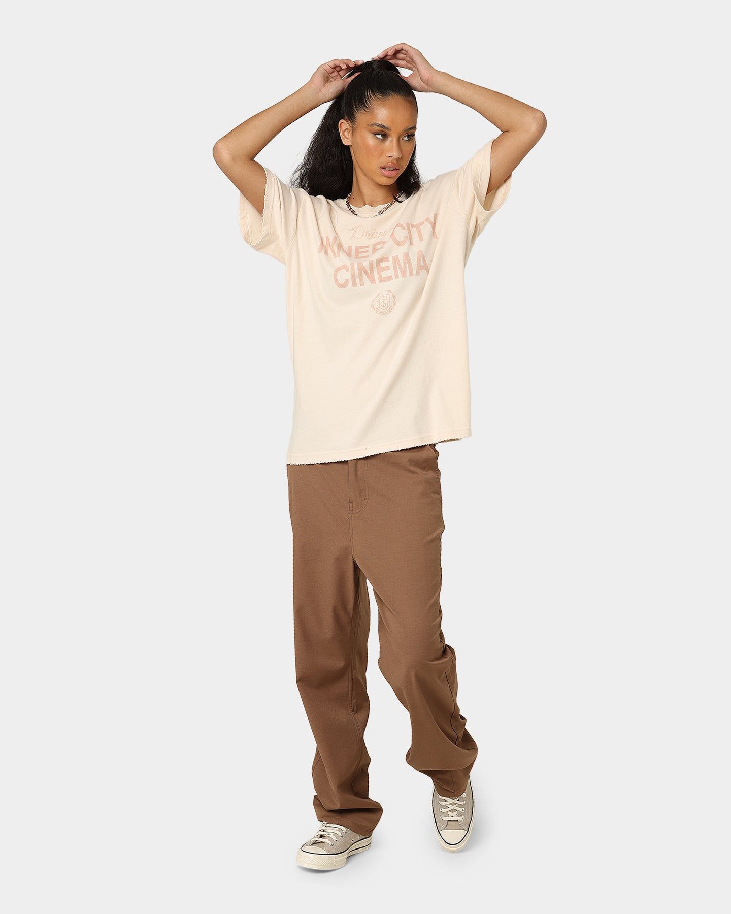 Honor The Gift Cinema T-Shirt Cream sold by Culture Kings product image thumbnail 3