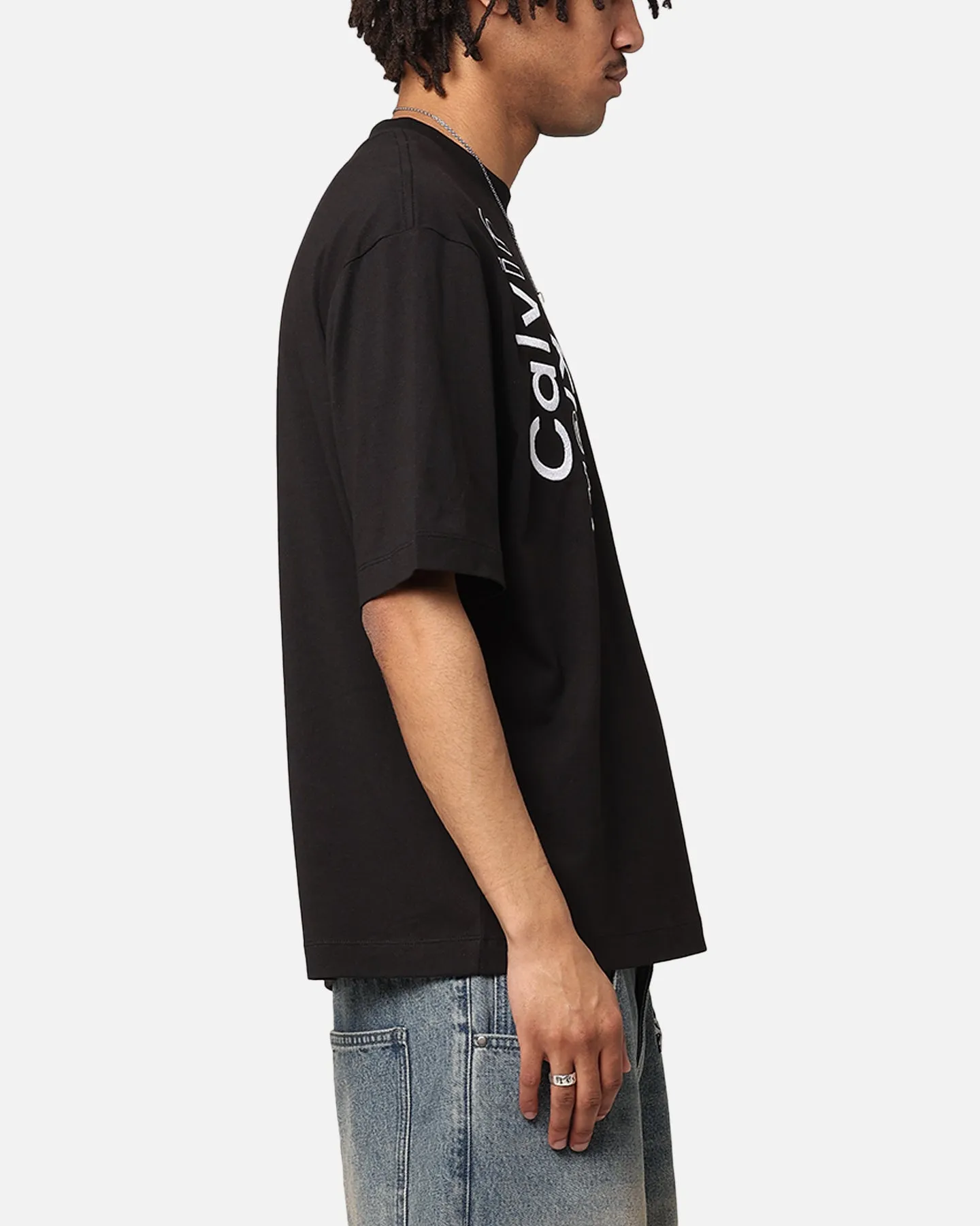 Calvin Klein Blocking Graphic T-Shirt Black sold by Culture Kings product image thumbnail 4