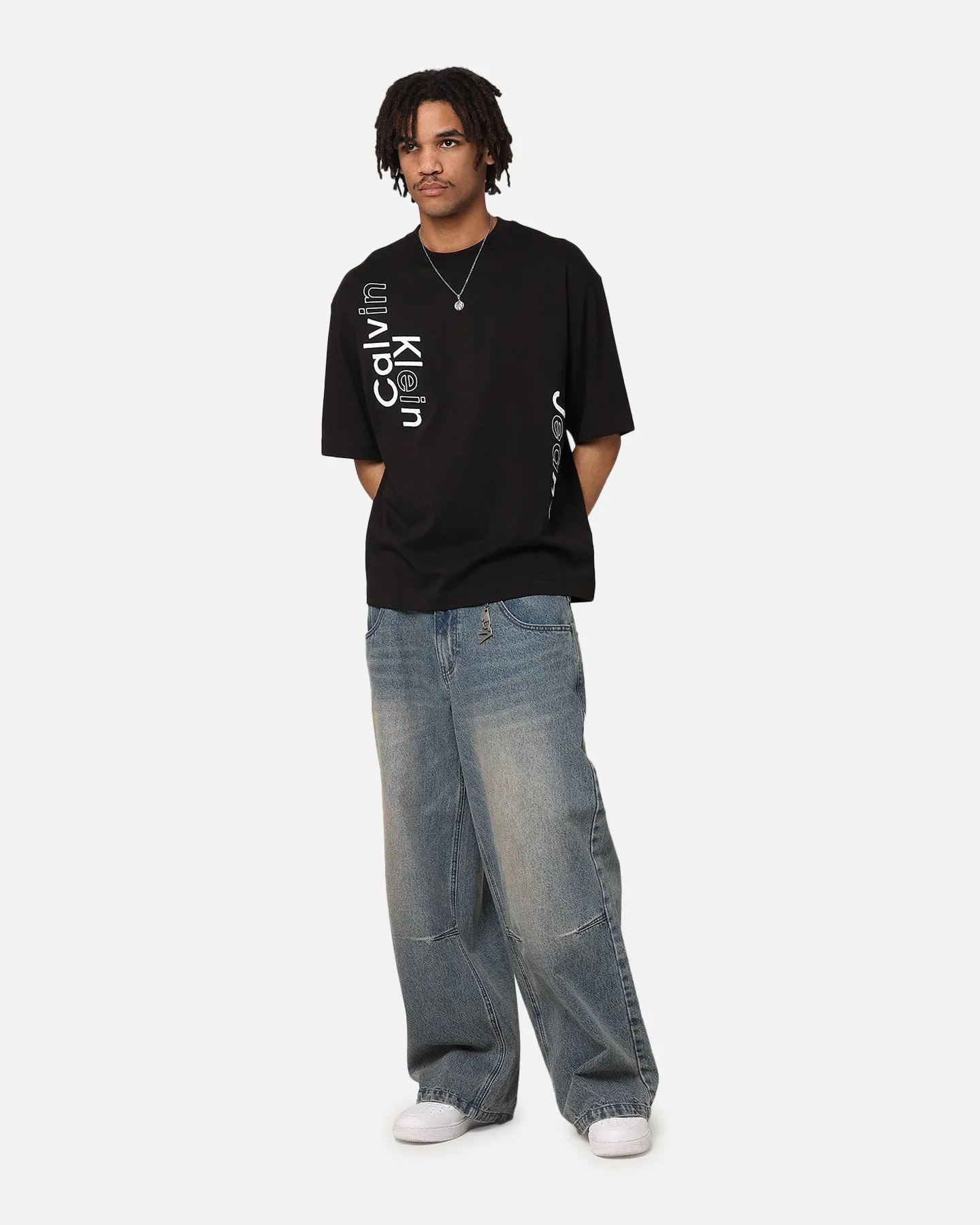 Calvin Klein Blocking Graphic T-Shirt Black sold by Culture Kings product image thumbnail 2