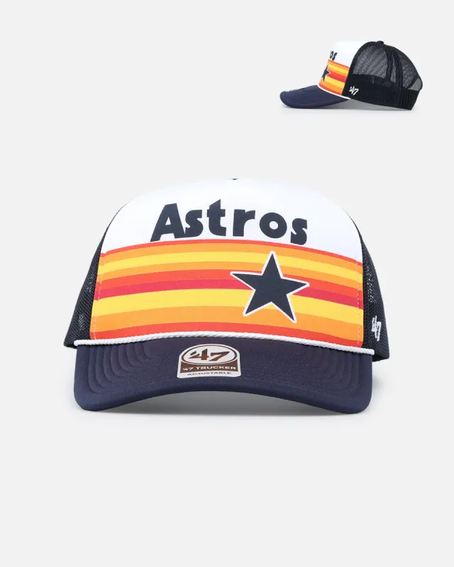 47 Brand Houston Astros Region Foam '47 Trucker Snapback Navy sold by Culture Kings