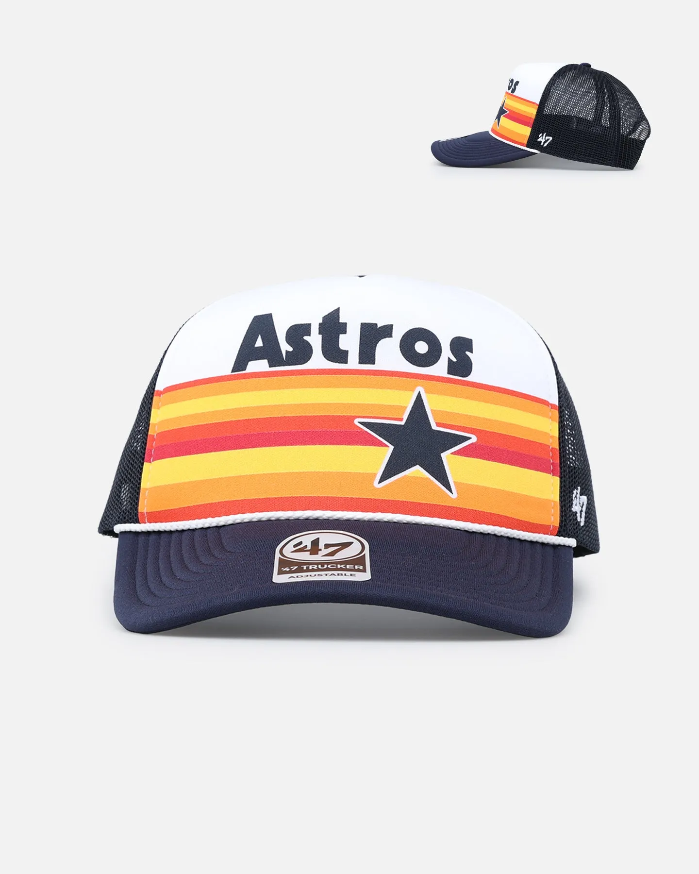 47 Brand Houston Astros Region Foam '47 Trucker Snapback Navy sold by Culture Kings