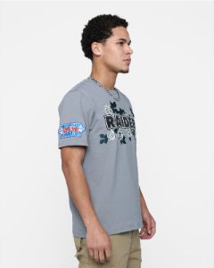 Pro Standard Las Vegas Raiders Roses T-Shirt Grey sold by Culture Kings