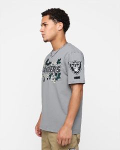 Pro Standard Las Vegas Raiders Roses T-Shirt Grey sold by Culture Kings