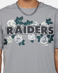 Pro Standard Las Vegas Raiders Roses T-Shirt Grey sold by Culture Kings