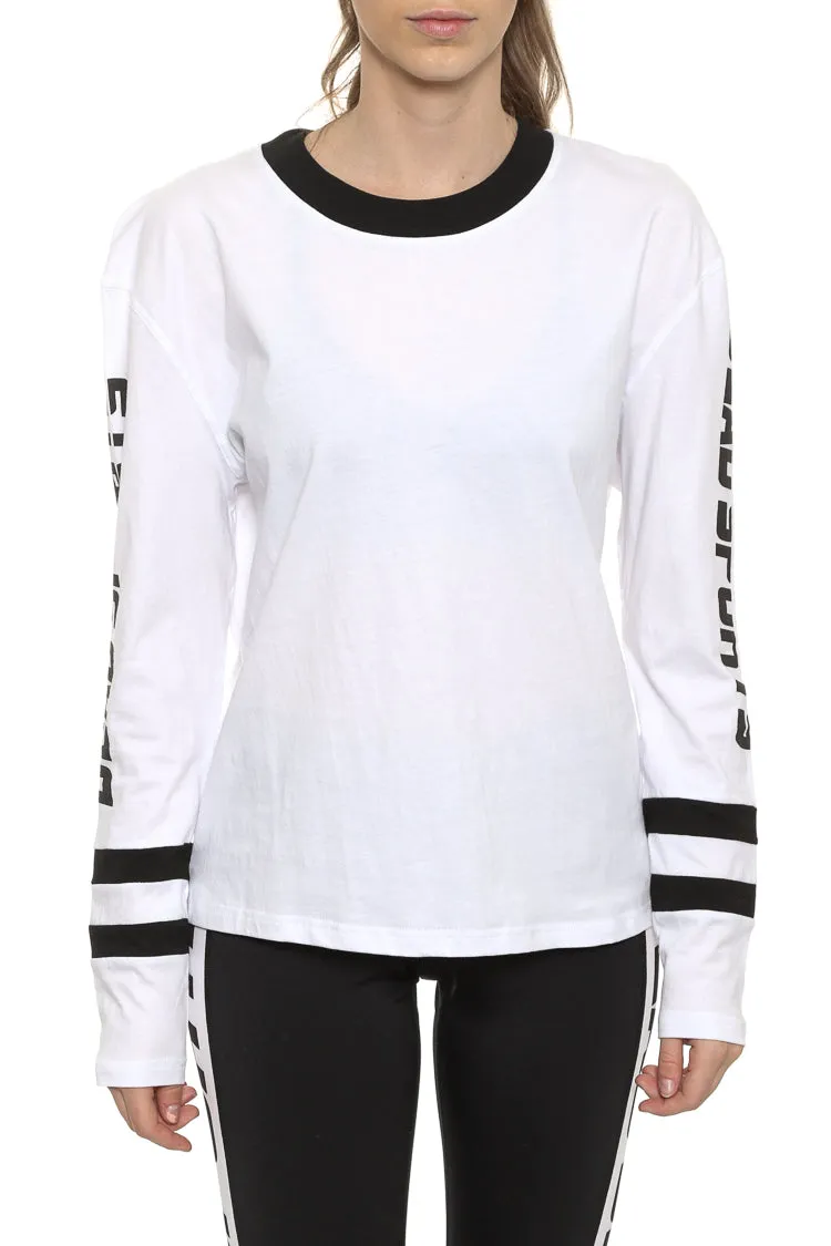 Dead Sports Crop Long Sleeve White sold by Culture Kings product image thumbnail 3