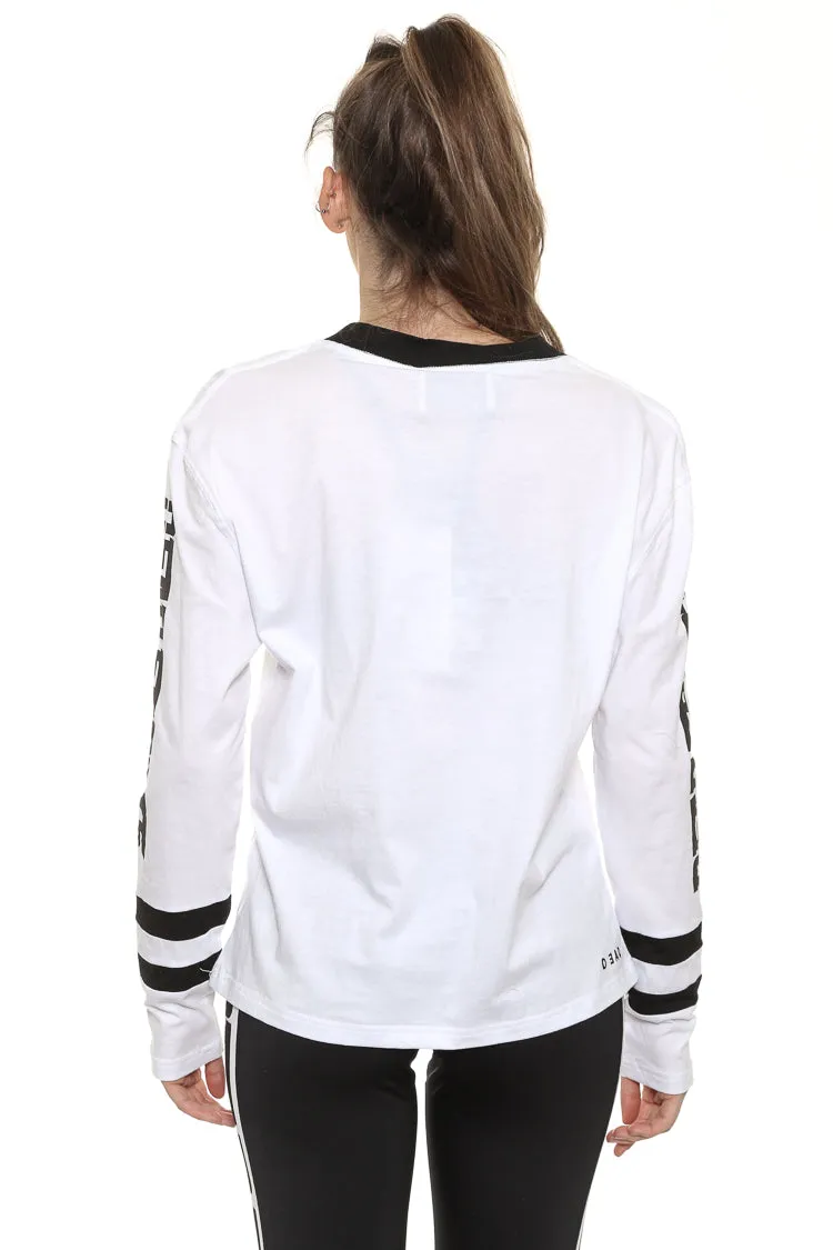 Dead Sports Crop Long Sleeve White sold by Culture Kings product image thumbnail 4