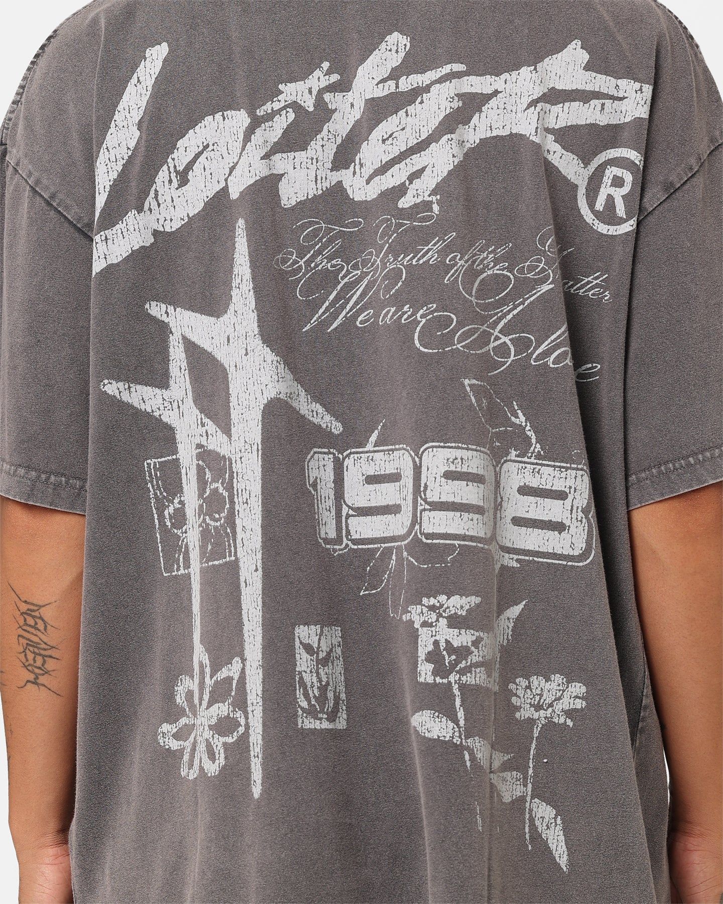 Loiter Firing Range Vintage T-Shirt Charcoal sold by Culture Kings product image thumbnail 4