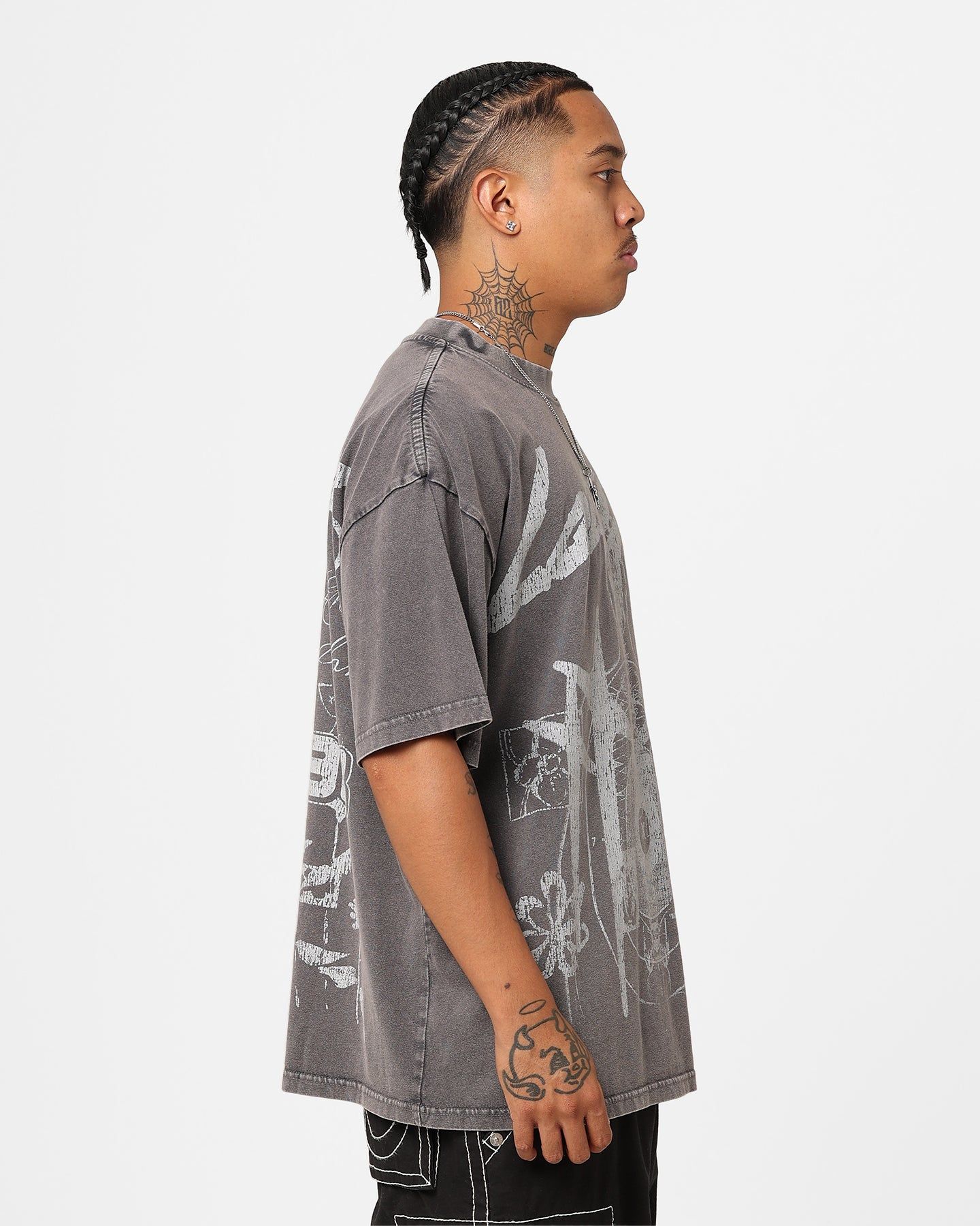 Loiter Firing Range Vintage T-Shirt Charcoal sold by Culture Kings product image thumbnail 5