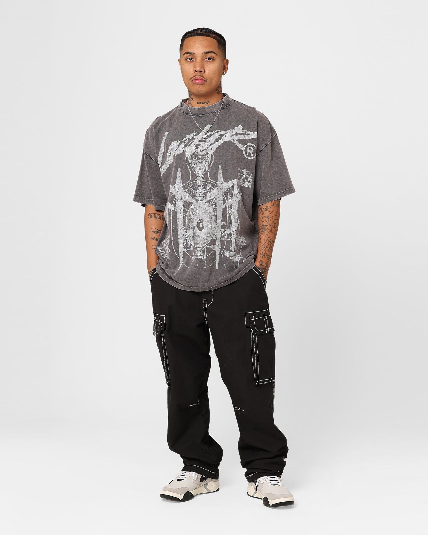 Loiter Firing Range Vintage T-Shirt Charcoal sold by Culture Kings product image thumbnail 2