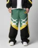 Loiter Hybrid Trackpants Green/Yellow sold by Culture Kings
