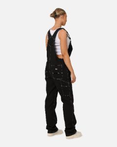 Dickies Women's Relaxed Carpenter Overalls Black sold by Culture Kings