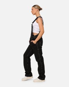 Dickies Women's Relaxed Carpenter Overalls Black sold by Culture Kings
