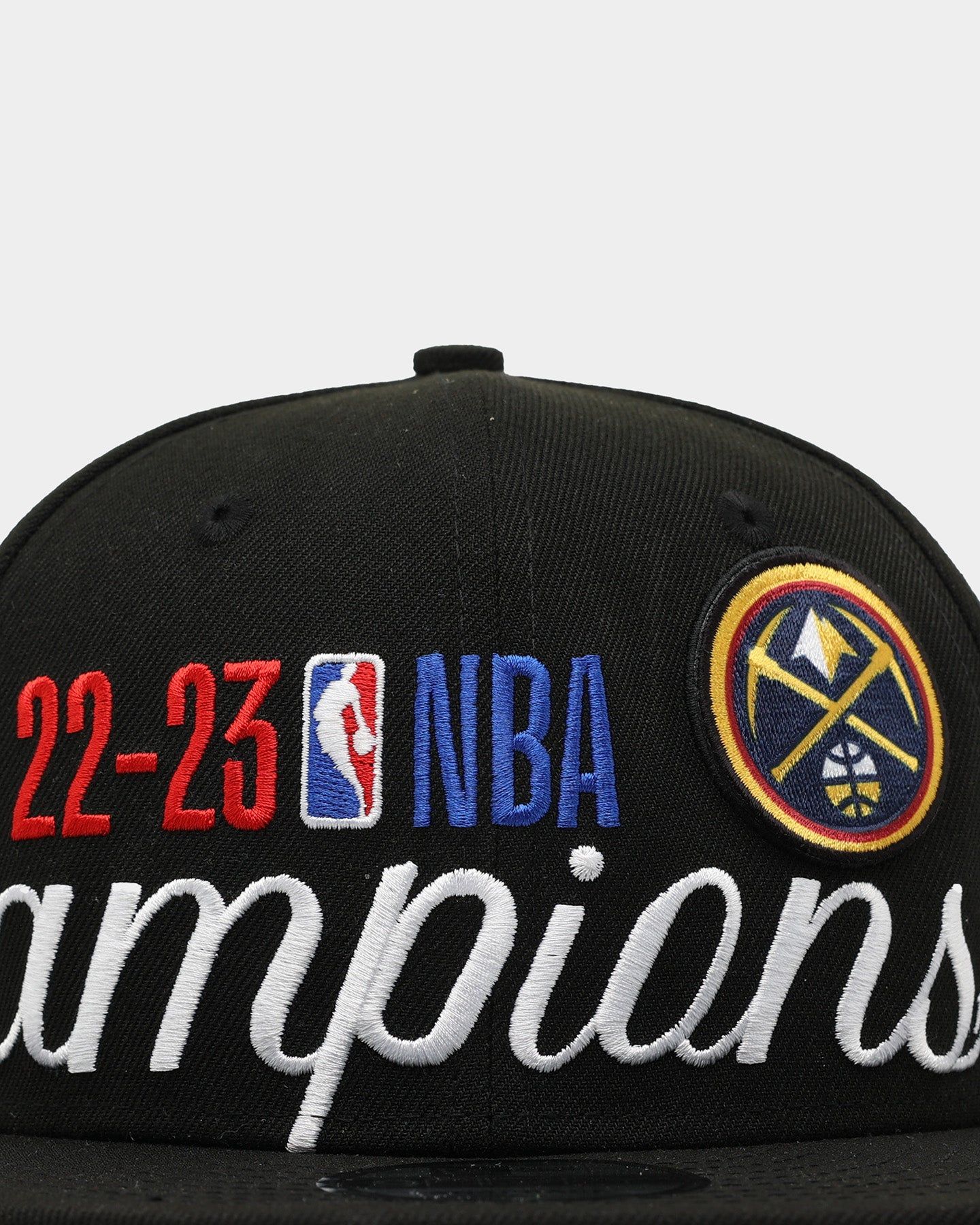 New Era Denver Nuggets 'NBA Champions '23' 9FIFTY High Crown Snapback Black sold by Culture Kings product image thumbnail 5