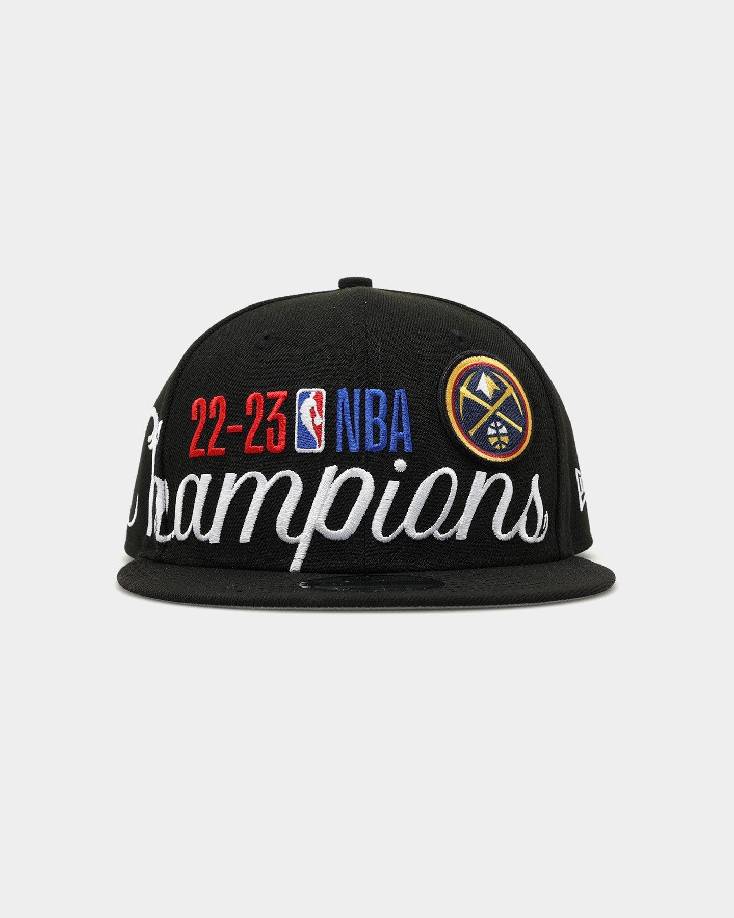 New Era Denver Nuggets 'NBA Champions '23' 9FIFTY High Crown Snapback Black sold by Culture Kings