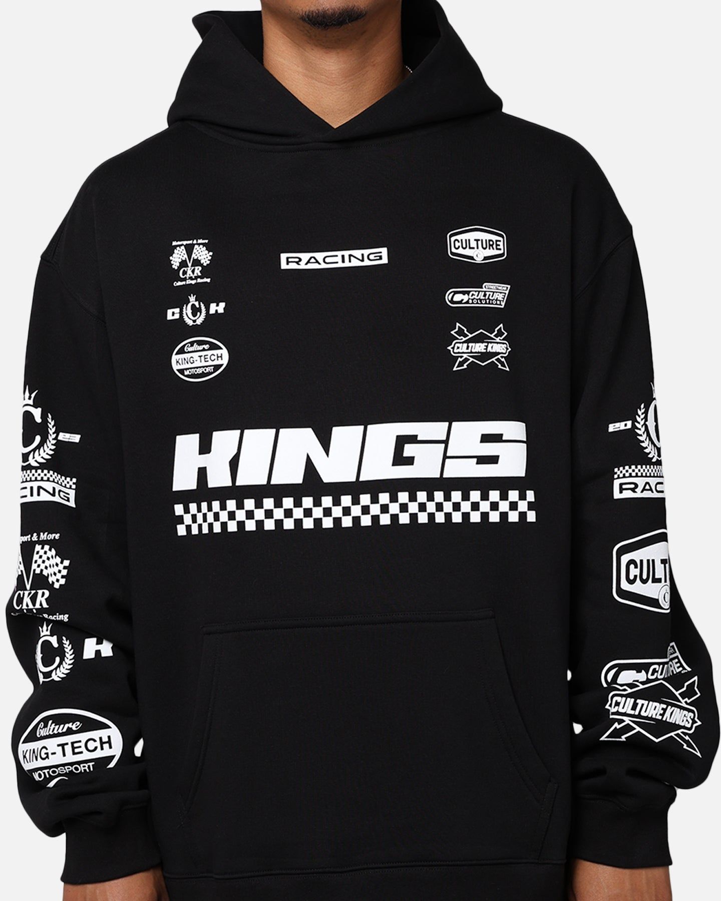 Culture Kings Motorsport Hoodie Black sold by Culture Kings product image thumbnail 4