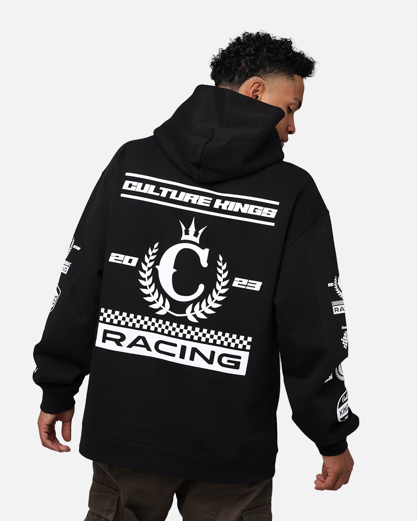 Culture Kings Motorsport Hoodie Black sold by Culture Kings product image thumbnail 2