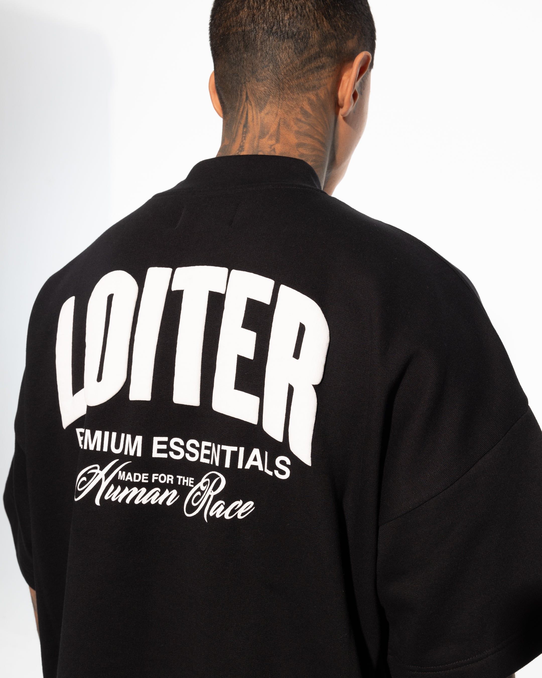 Loiter Essential Spire T-Shirt Black sold by Culture Kings product image thumbnail 5
