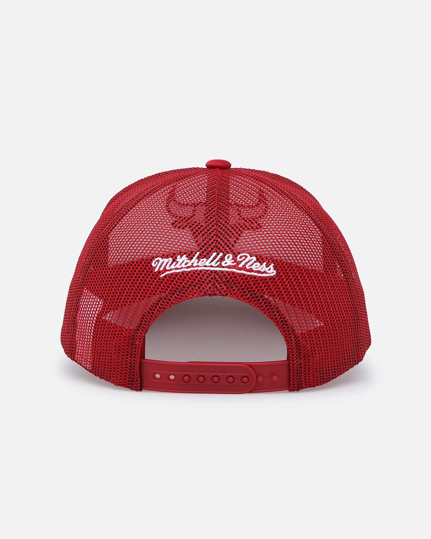 Mitchell & Ness Chicago Bulls Team Foam Trucker Snapback Red/White sold by Culture Kings product image thumbnail 2