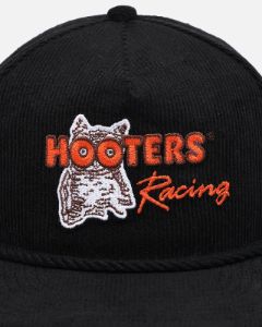 New Era Hooters Racing 'Nascar Sponsor Golfer Collection' Corduroy Golfer Snapback Black sold by Culture Kings