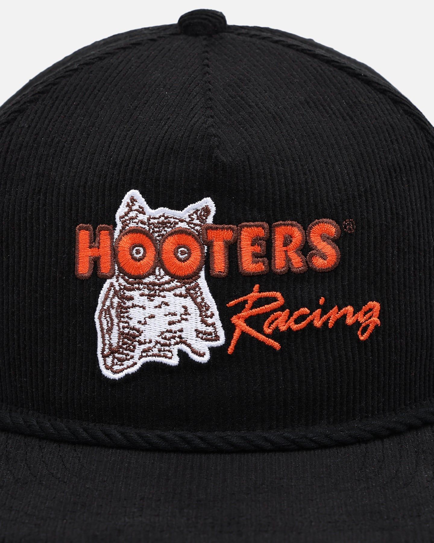 New Era Hooters Racing 'Nascar Sponsor Golfer Collection' Corduroy Golfer Snapback Black sold by Culture Kings product image thumbnail 5