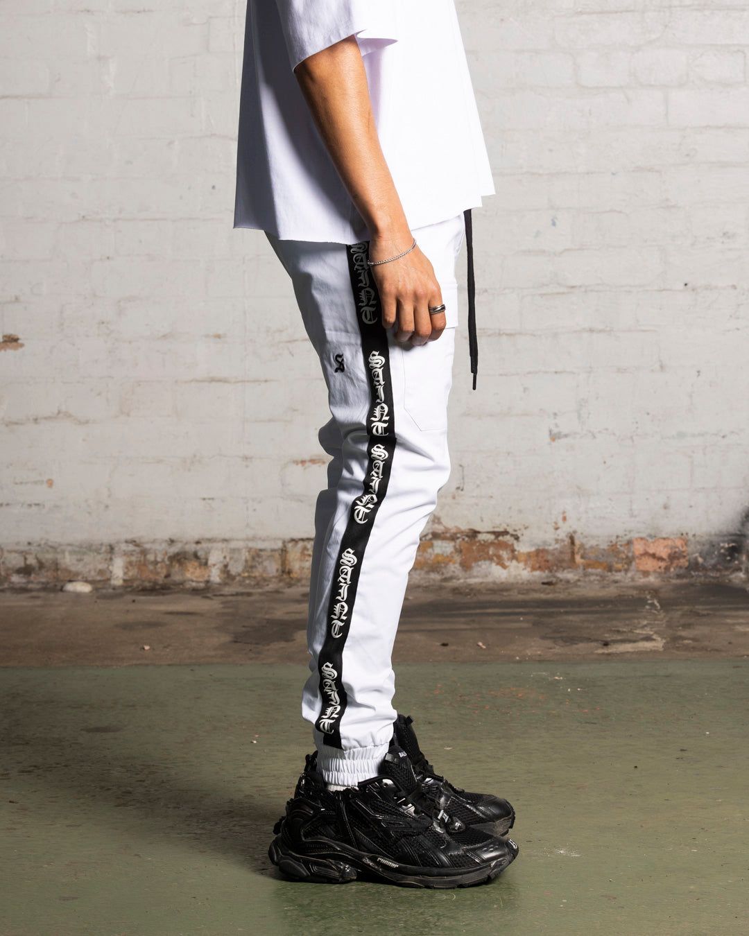 Saint Morta Fallen Jogger White sold by Culture Kings product image thumbnail 5