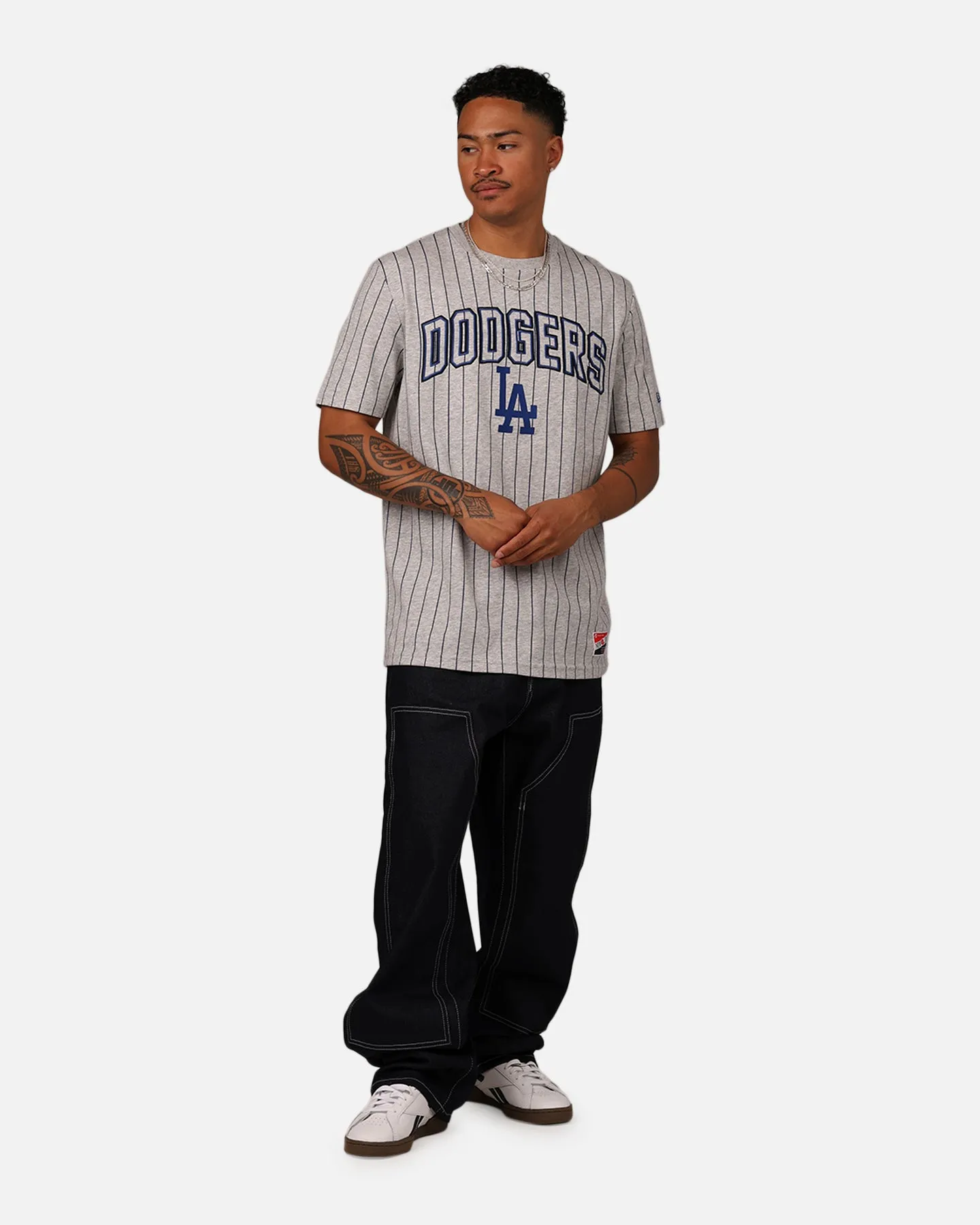 New Era Los Angeles Dodgers T-Shirt Grey sold by Culture Kings product image thumbnail 3