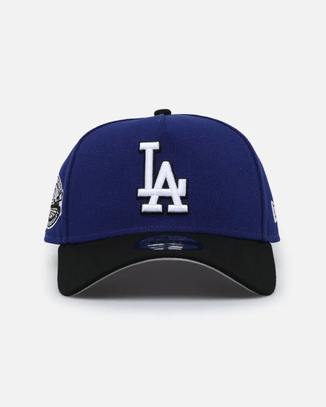 New Era Los Angeles Dodgers 'Royal Reign' 9FORTY A-Frame Snapback Dark Royal/Black sold by Culture Kings