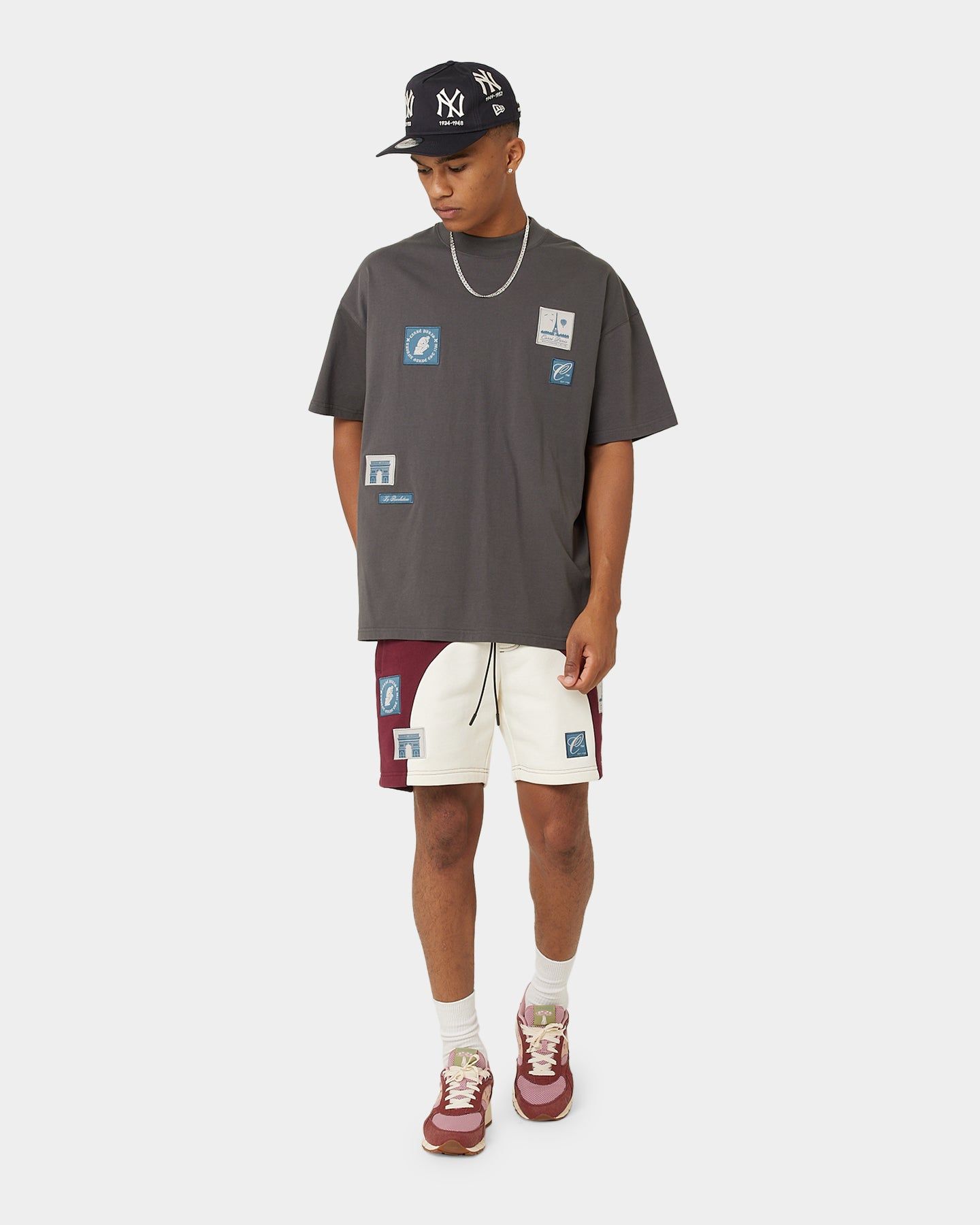 Carre Avant Oversized Short Sleeve T-Shirt Coal sold by Culture Kings product image thumbnail 5