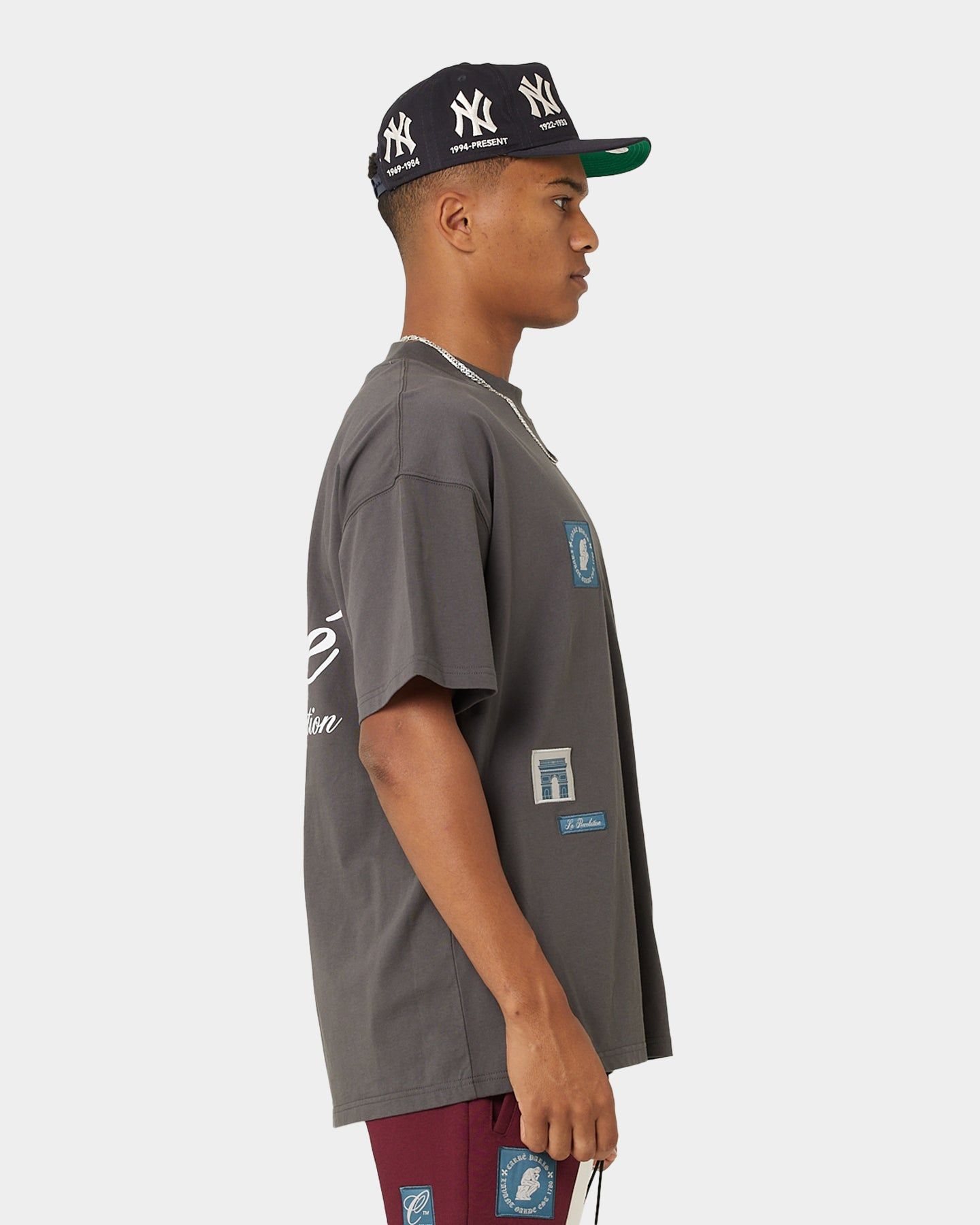 Carre Avant Oversized Short Sleeve T-Shirt Coal sold by Culture Kings product image thumbnail 8