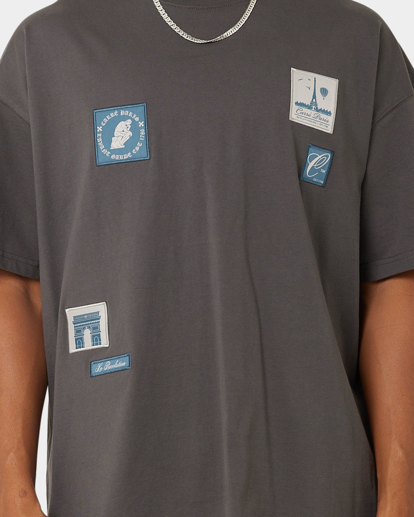 Carre Avant Oversized Short Sleeve T-Shirt Coal sold by Culture Kings product image thumbnail 6