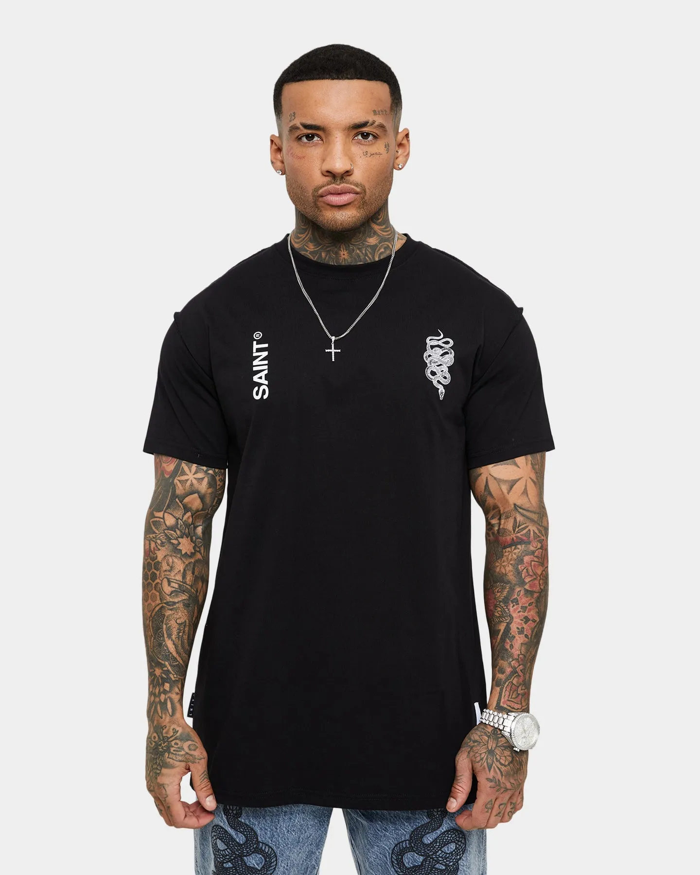 Saint Morta Adder Lafayette T-Shirt Black sold by Culture Kings product image thumbnail 3