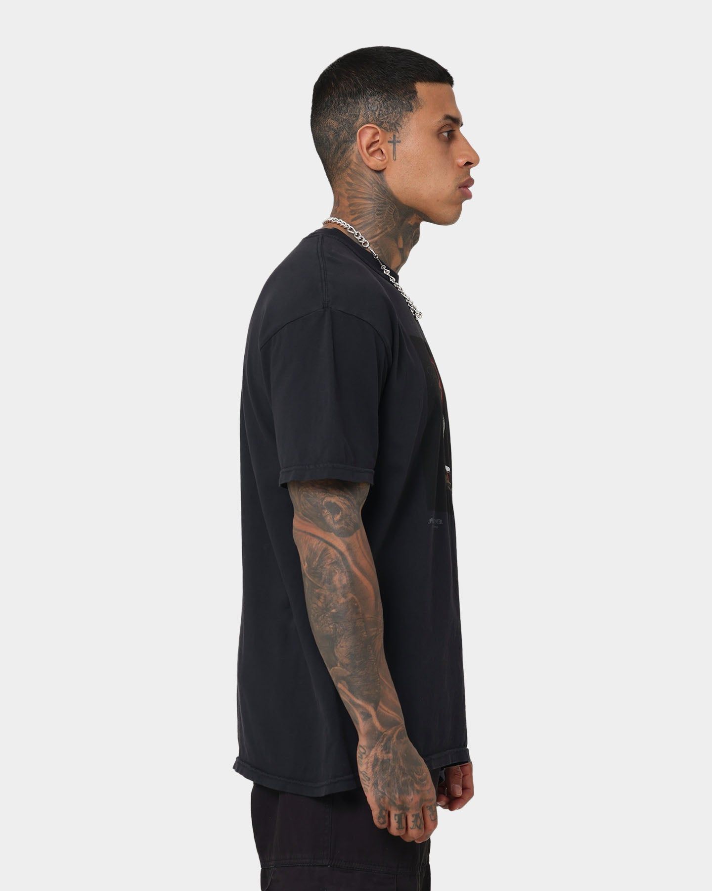 4HUNNID Forever Issues Album Cover T-Shirt Black sold by Culture Kings product image thumbnail 5