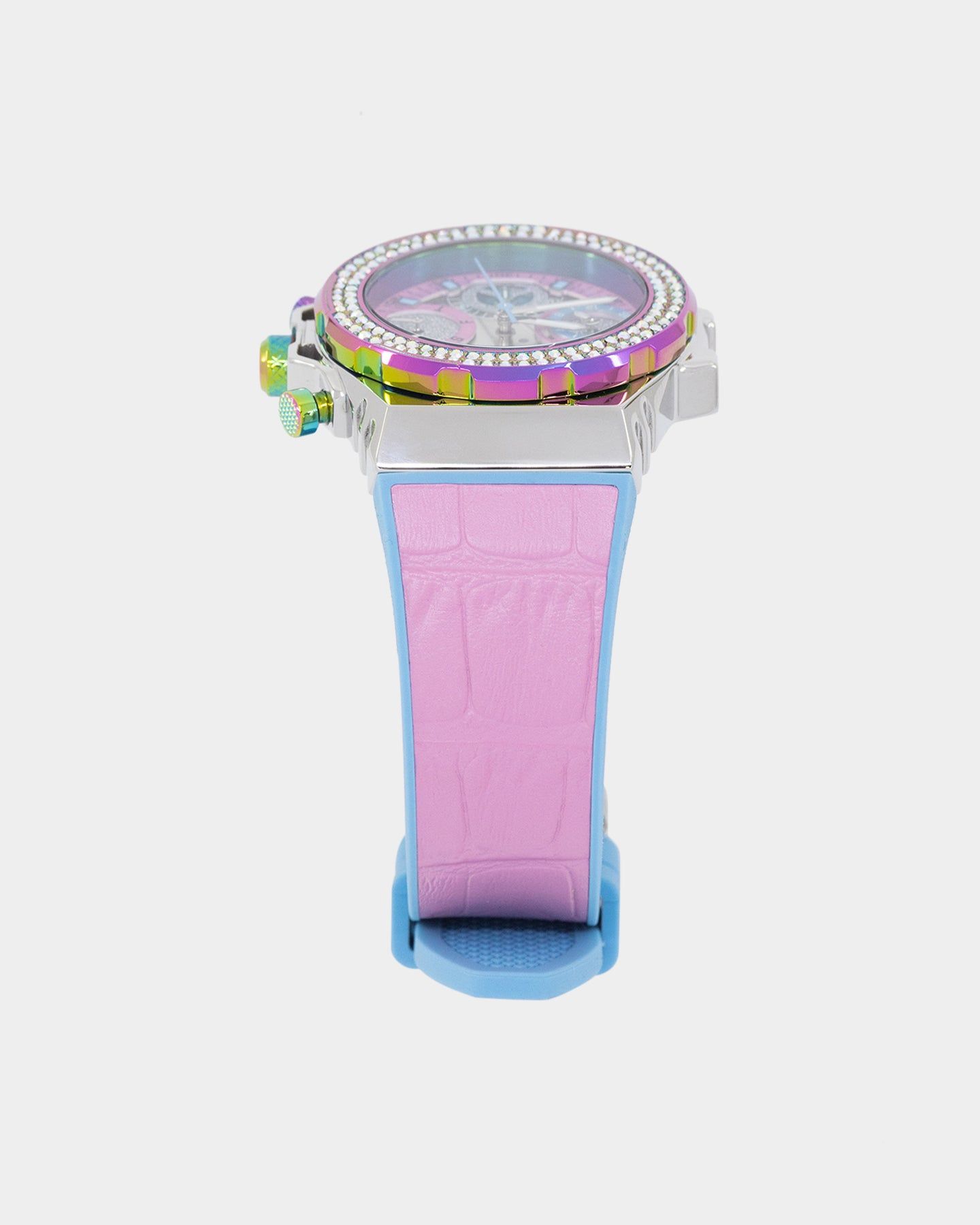 Guess Mainline Women's Fusion Watch Pink/Silver sold by Culture Kings product image thumbnail 4