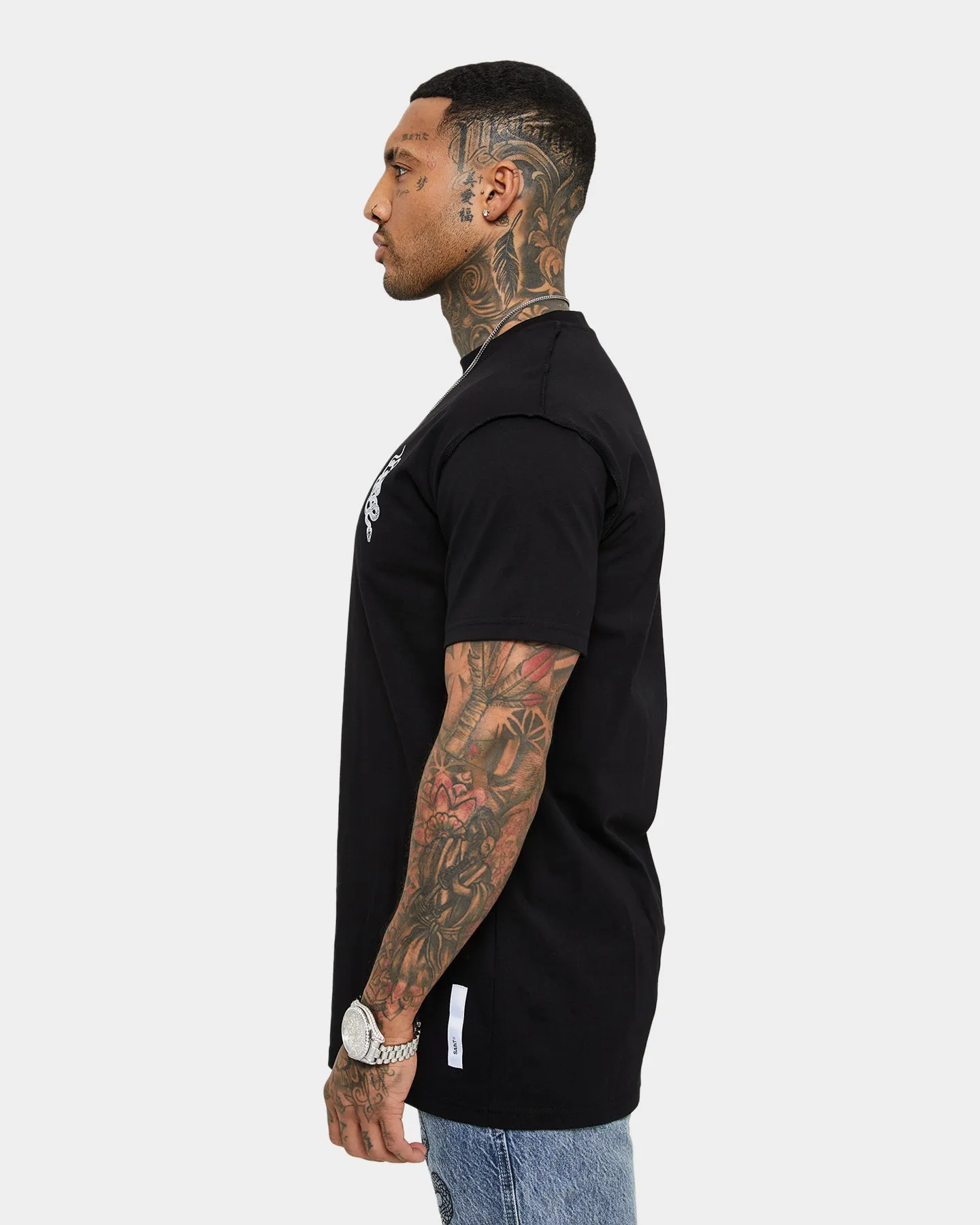 Saint Morta Adder Lafayette T-Shirt Black sold by Culture Kings product image thumbnail 4