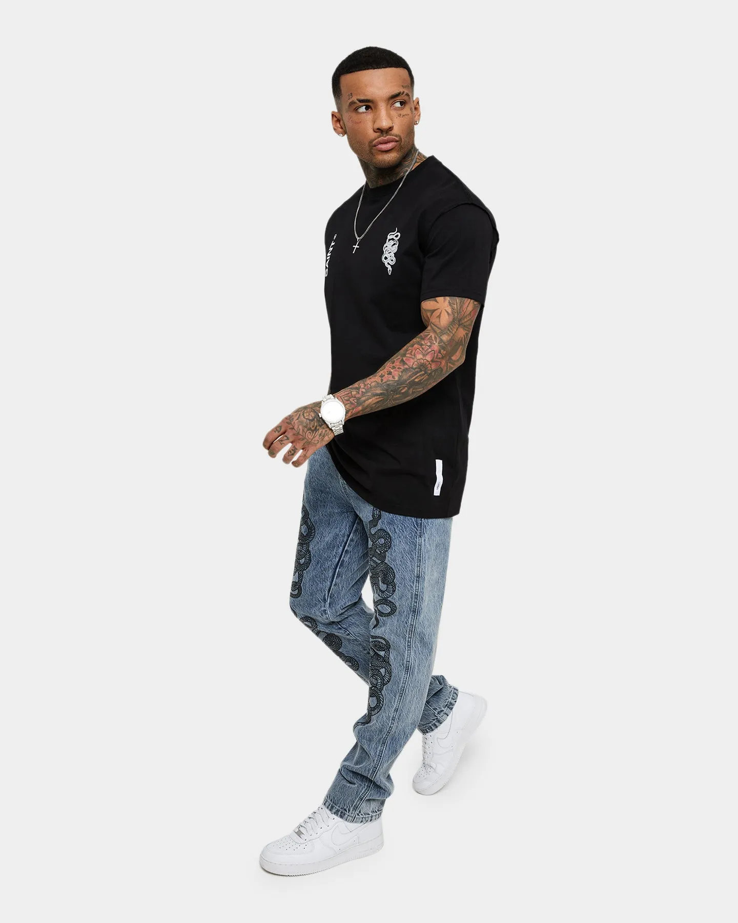 Saint Morta Adder Lafayette T-Shirt Black sold by Culture Kings product image thumbnail 2