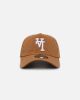 New Era Los Angeles Dodgers 'Upside Down LA Logo' 9FORTY A-Frame Snapback Light Bronze sold by Culture Kings