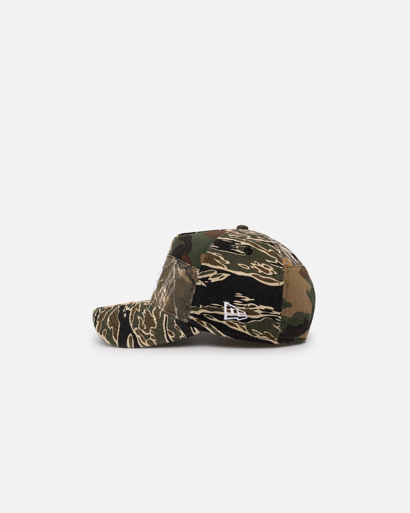 New Era Los Angeles Dodgers 'Patchwork Camo' 9FORTY A-Frame Snapback Woodland Camo sold by Culture Kings product image thumbnail 5