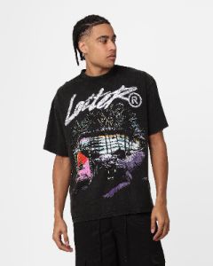 Loiter Jungle Vintage T-Shirt Black Wash sold by Culture Kings