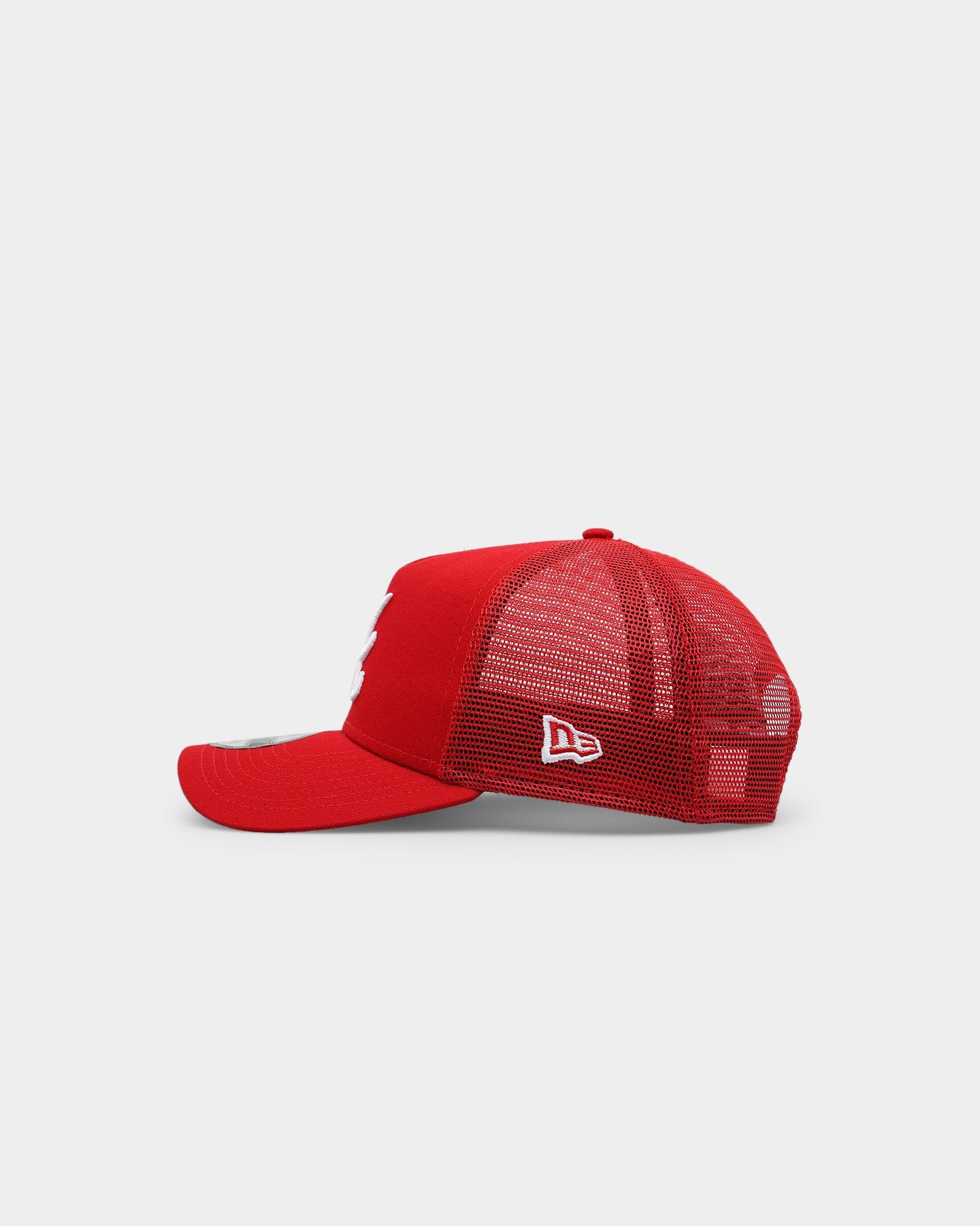 New Era Atlanta Braves 'Summer Essential' 9FORTY A-Frame Trucker Red sold by Culture Kings product image thumbnail 4