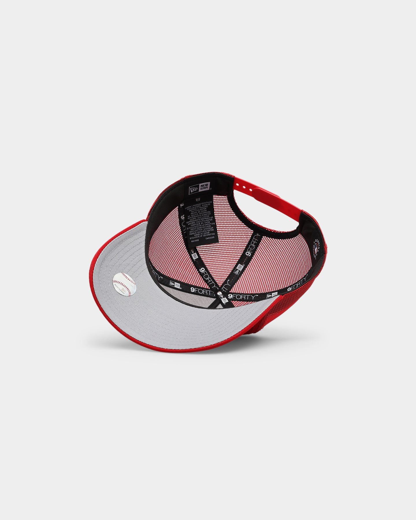 New Era Atlanta Braves 'Summer Essential' 9FORTY A-Frame Trucker Red sold by Culture Kings product image thumbnail 6