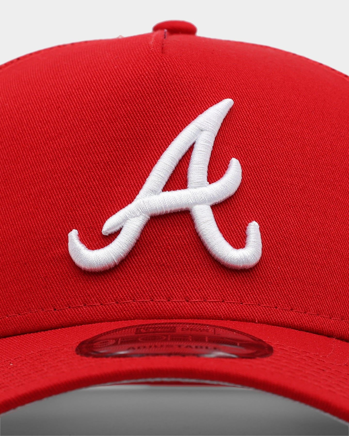 New Era Atlanta Braves 'Summer Essential' 9FORTY A-Frame Trucker Red sold by Culture Kings product image thumbnail 5
