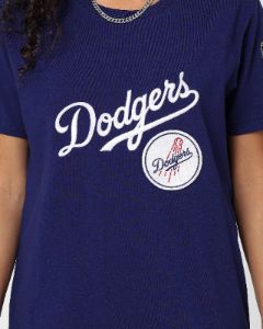 New Era Women's Los Angeles Dodgers Logo Select T-Shirt Navy sold by Culture Kings