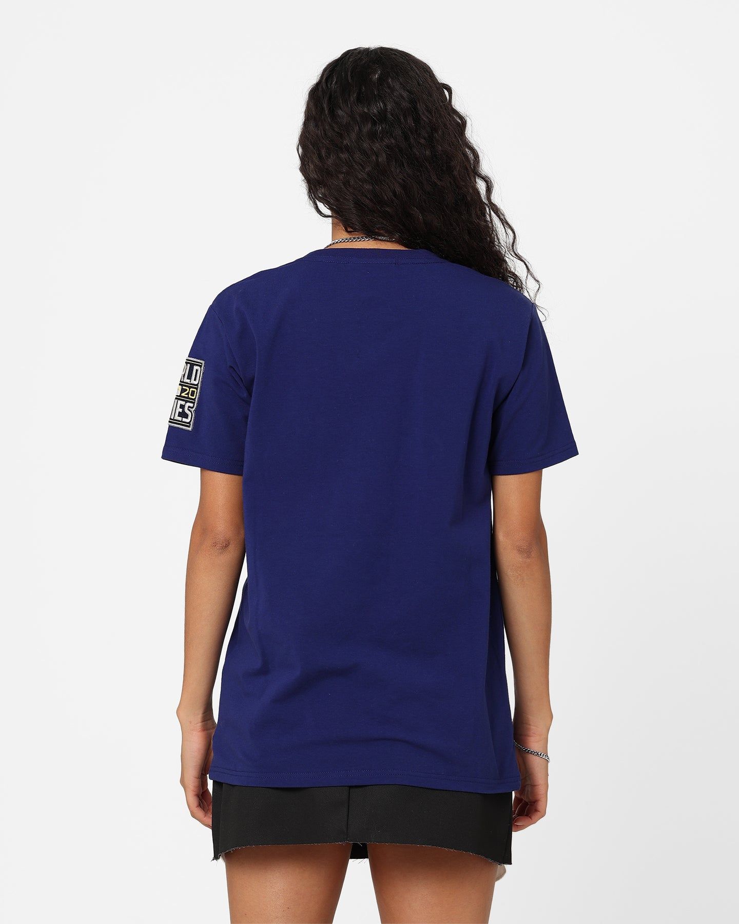 New Era Women's Los Angeles Dodgers Logo Select T-Shirt Navy sold by Culture Kings product image thumbnail 4