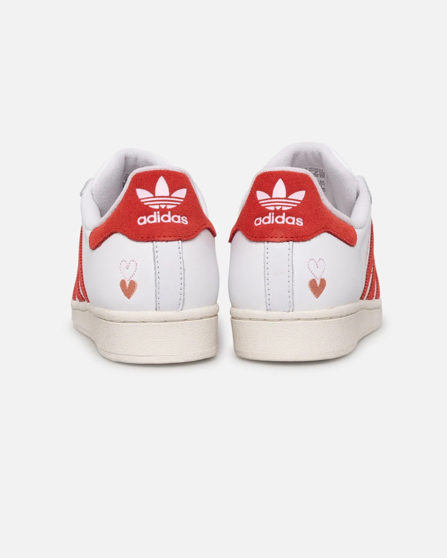 Adidas Women's Superstar White/Red sold by Culture Kings product image thumbnail 3
