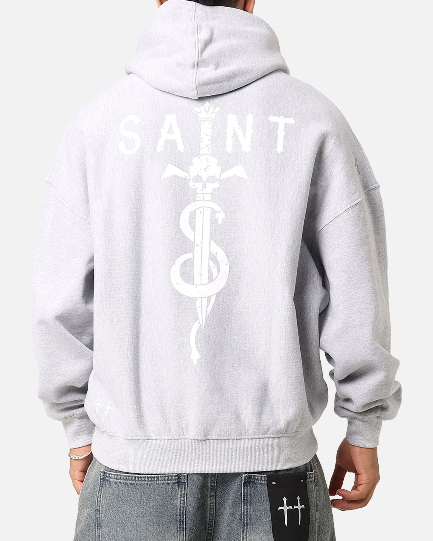 Saint Morta Daggers Premium Hoodie Light Marle sold by Culture Kings